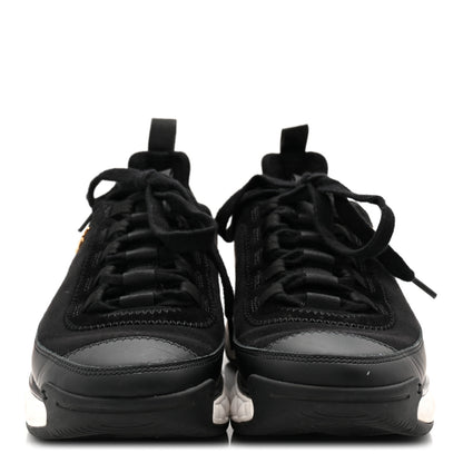 Chanel Velvet Calfskin Mixed Fibers CC Sneakers 36.5 Black 2 of 10
