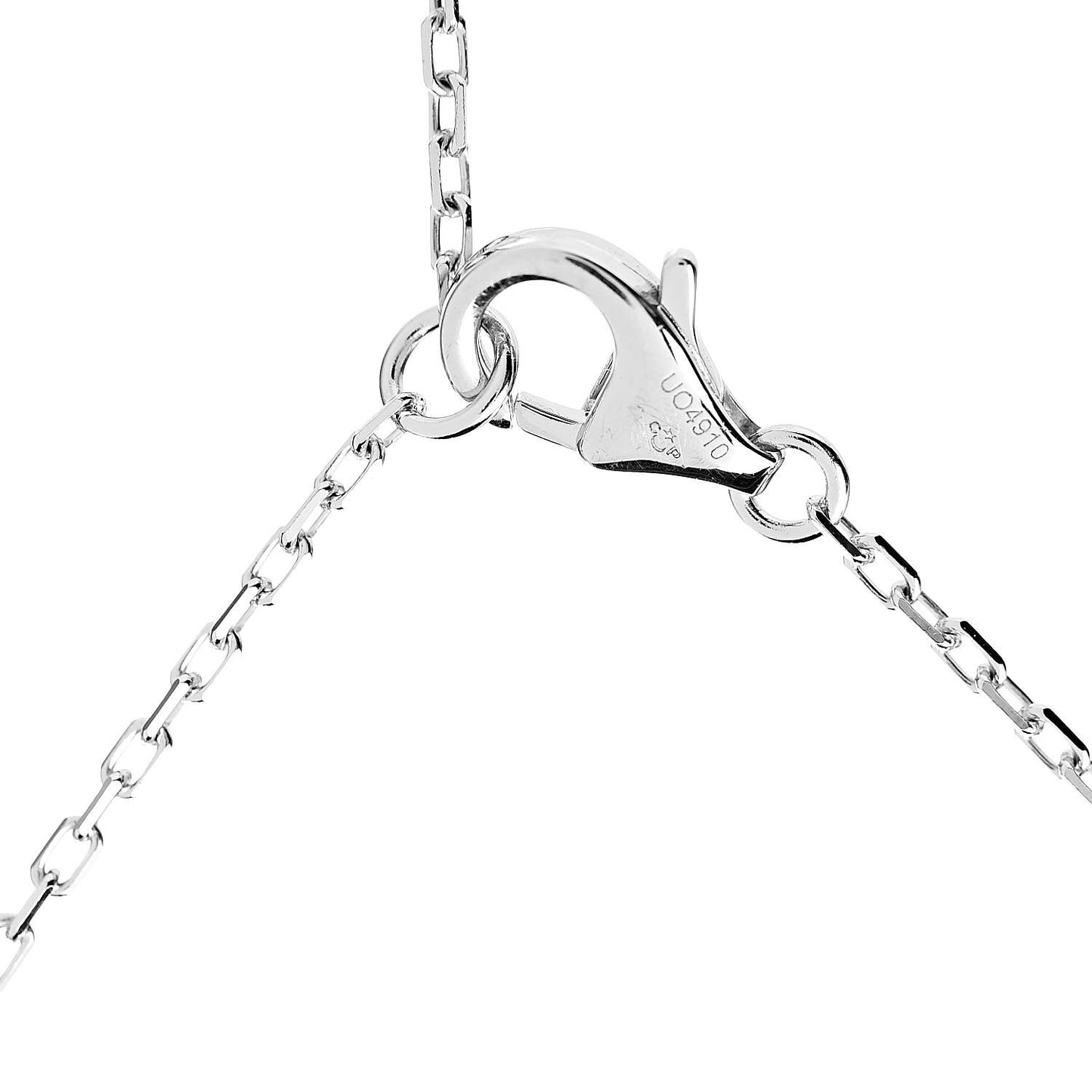 18K White Gold Diamond SM D'Amour Pendant Necklace