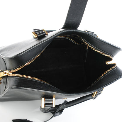 Saint Laurent Calfskin Small Monogram Cabas Black 5 of 7