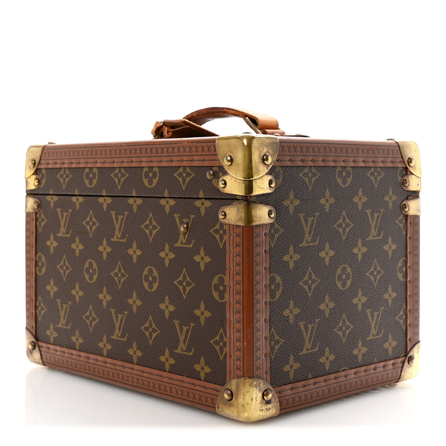 Monogram Boite Flacons Beauty Train Trunk Case