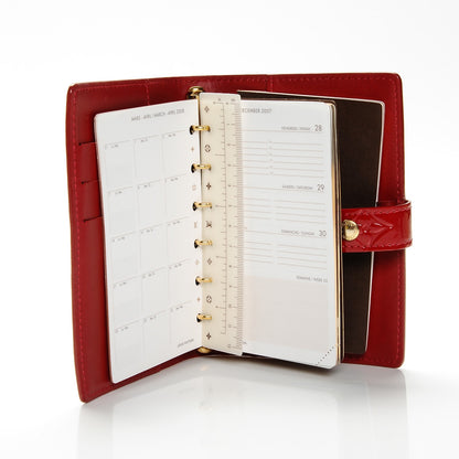 Louis Vuitton Vernis Small Ring Agenda Cover Pomme D'Amour 8 of 8