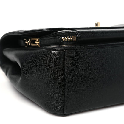 Chanel Caviar Quilted Large Business Affinity Flap Black 9 of 10