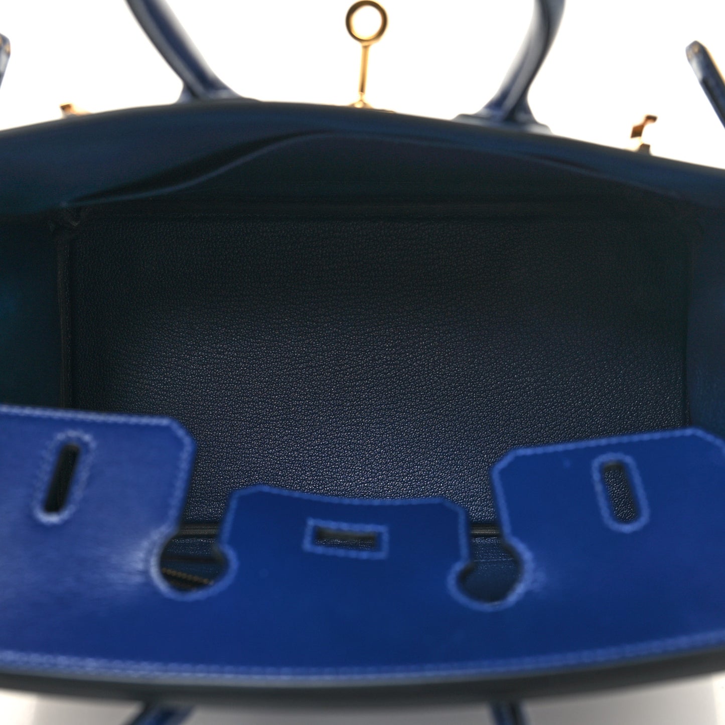 Tadelakt Birkin 25 Bleu Saphir