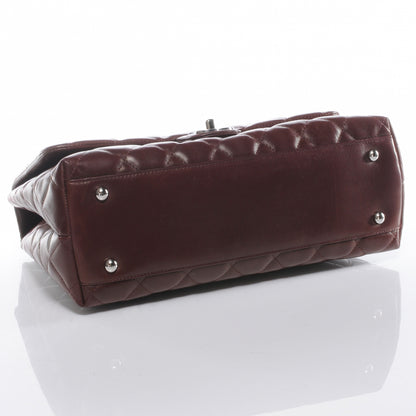 Chanel Lambskin Kelly Jumbo Flap Bag Bordeaux 4 of 8
