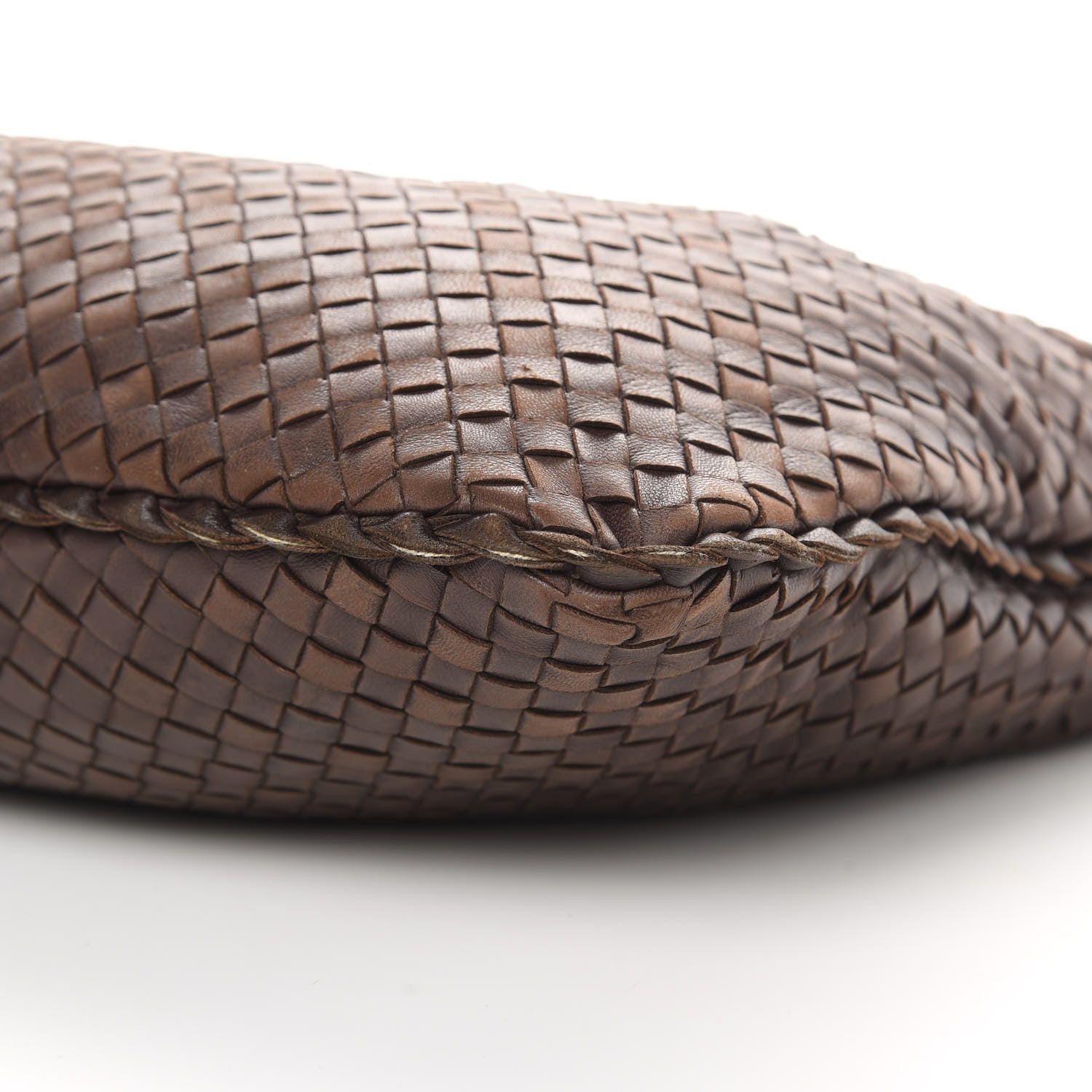Bottega Veneta Nappa Intrecciato Large Veneta Hobo Ebano 10 of 13