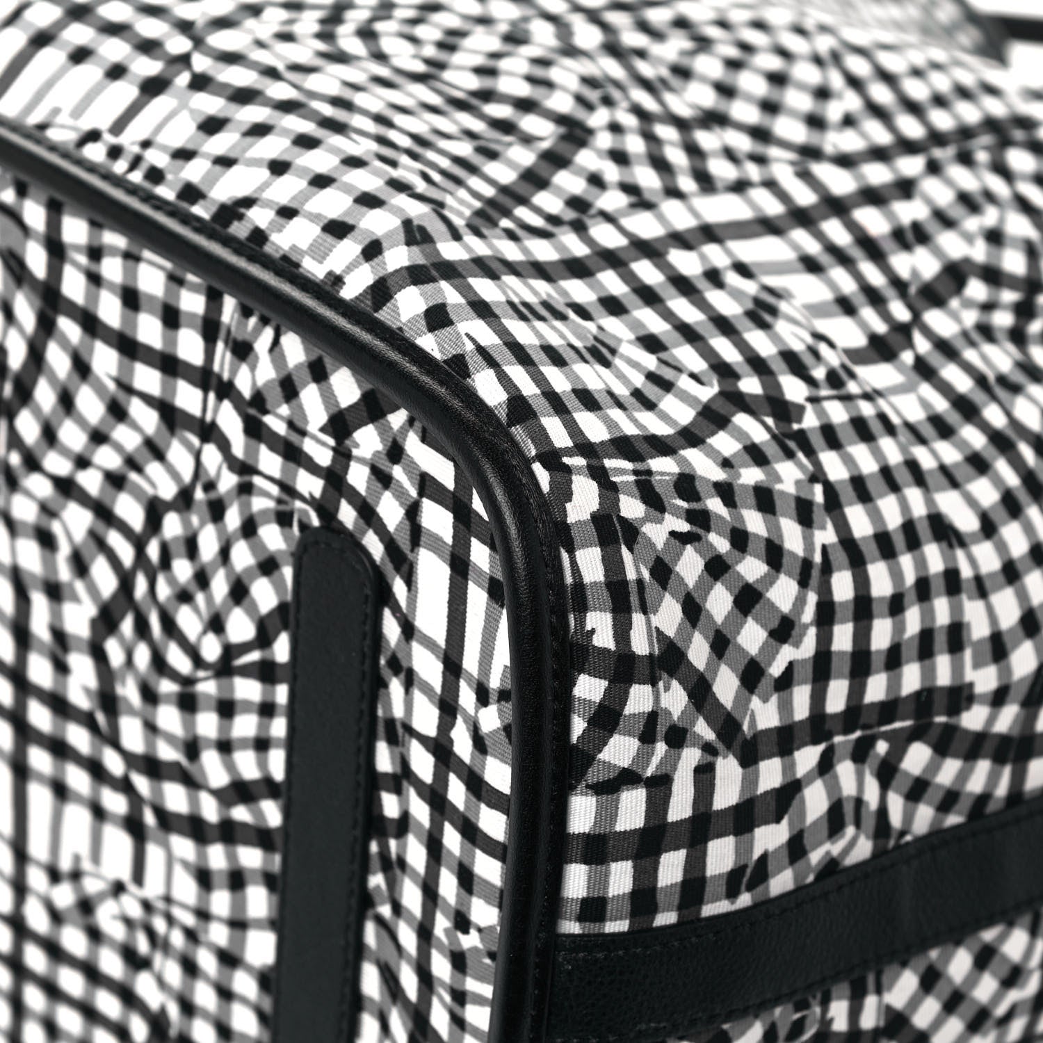 MCM Visetos Large Liz Reversible Shopper Tote Black 17 of 19
