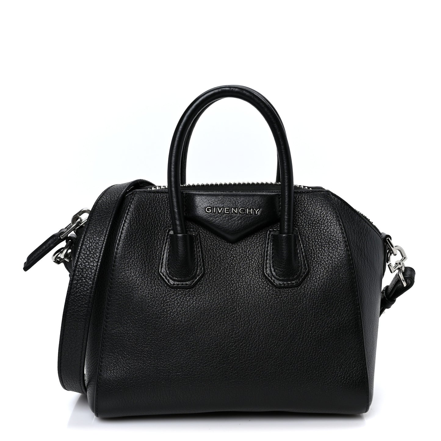 Sugar Goatskin Mini Antigona Black