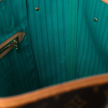 Louis Vuitton Monogram V Neverfull MM Turquoise 21 of 22
