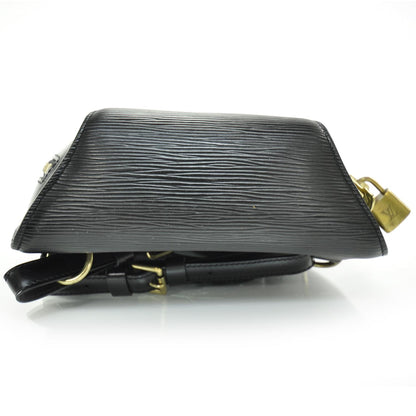 Louis Vuitton Epi Mabillon Backpack Black 5 of 7