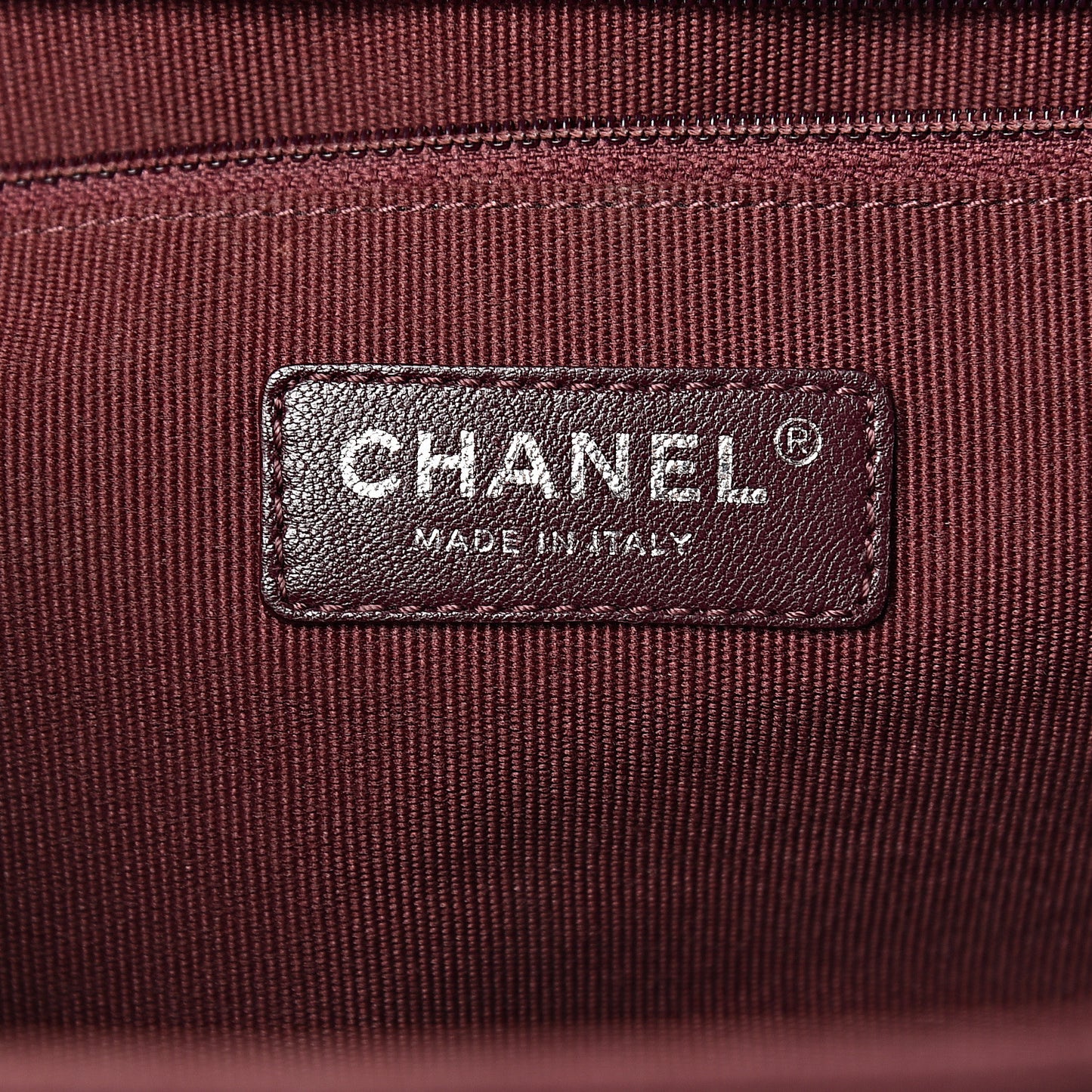 Patent Quilted Travel Bag Black