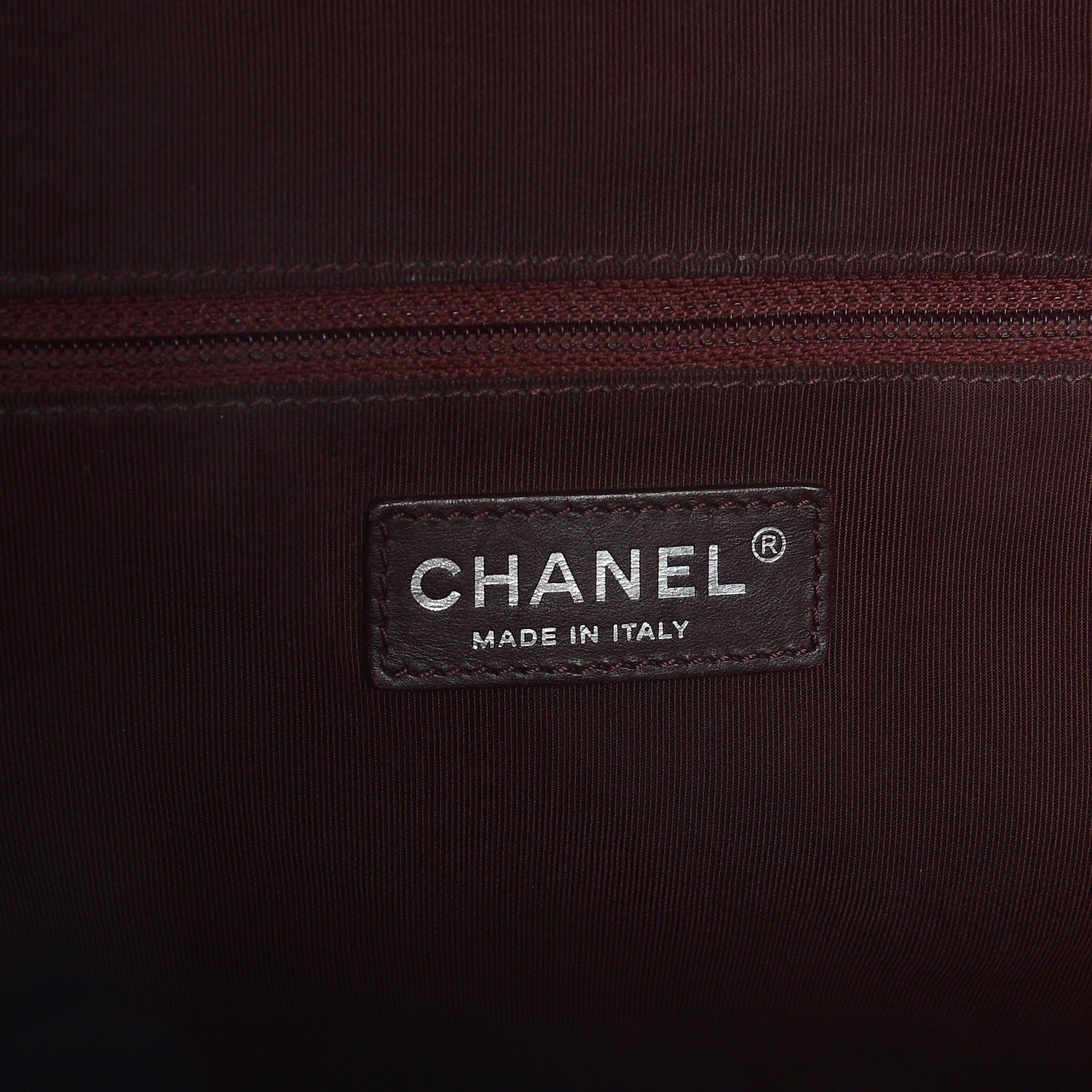 Chanel Glazed Calfskin Quilted Large Tote Black 6 of 9