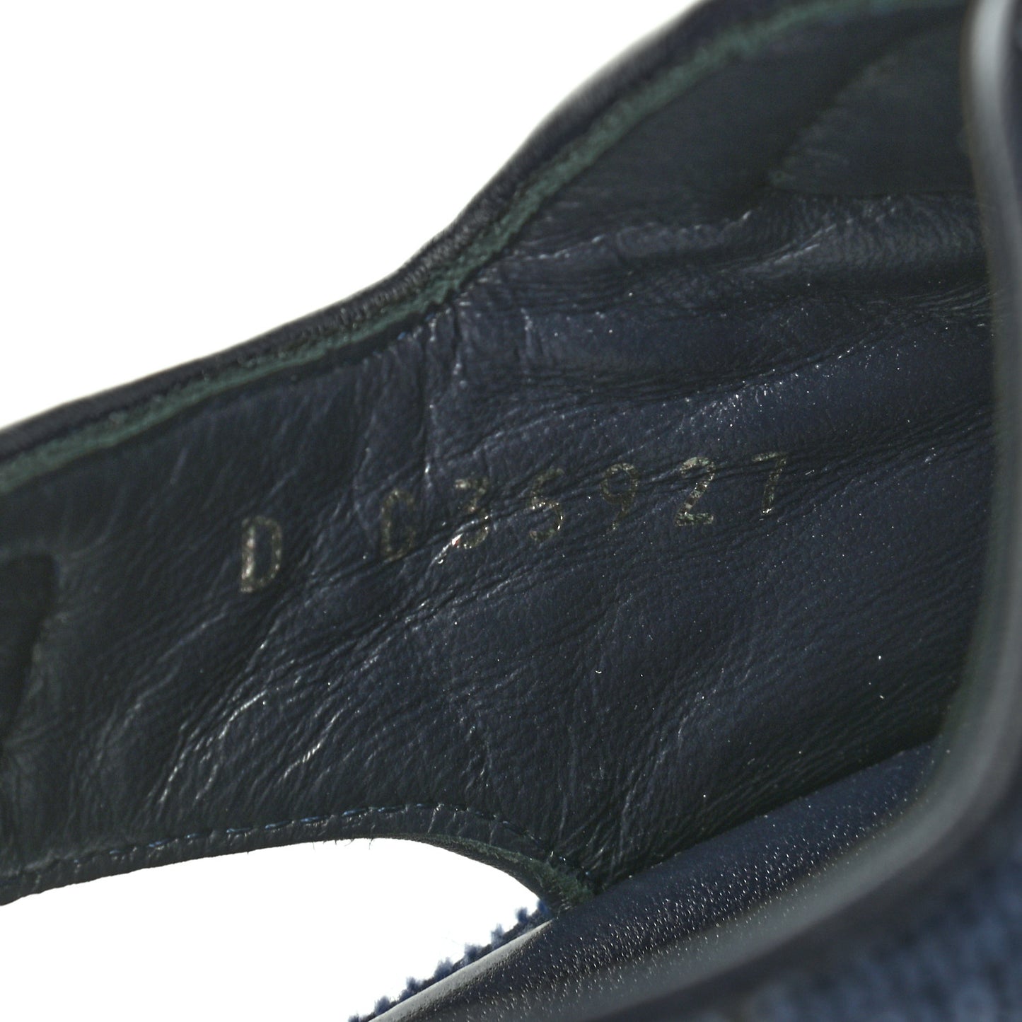 Velvet Velcro Dad Sandals 39 Blue