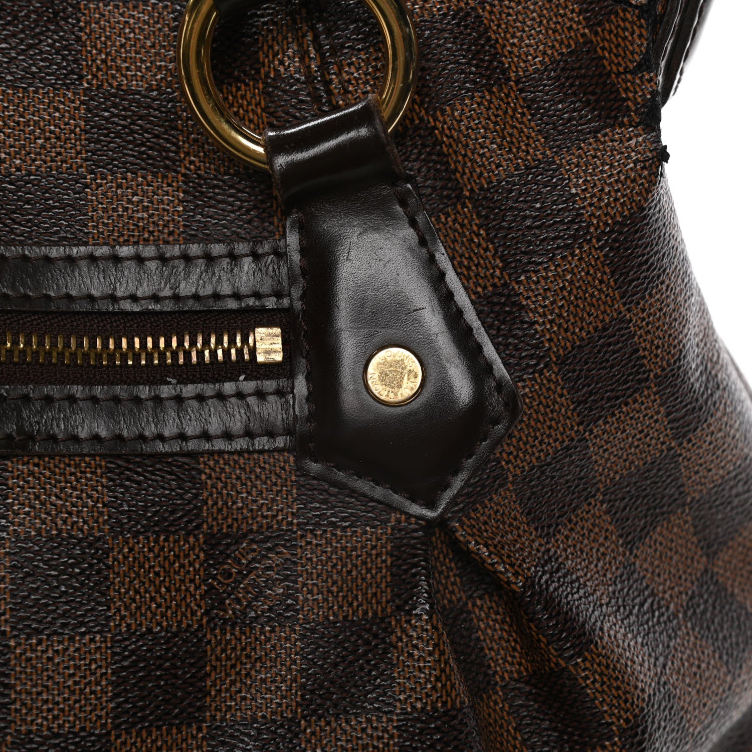 Louis Vuitton Damier Ebene Evora MM 17 of 26