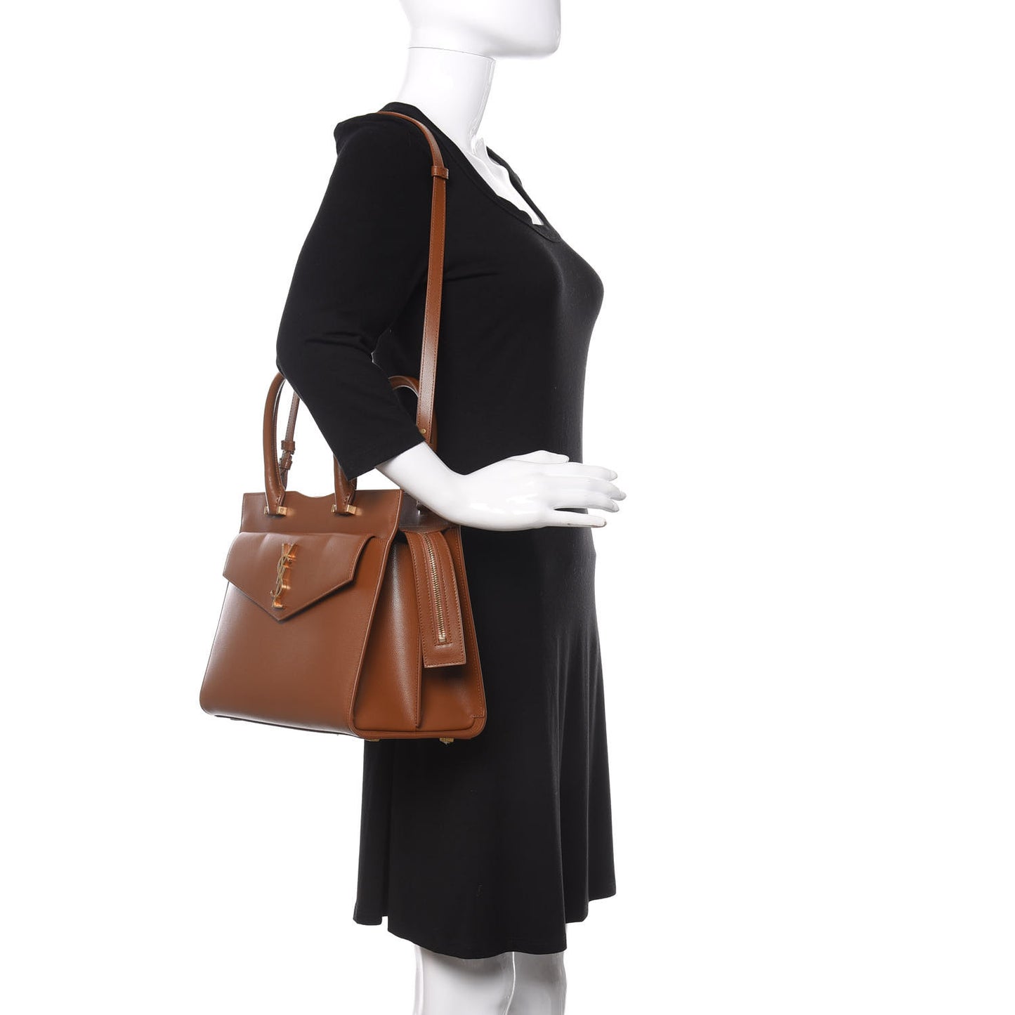 Grain De Poudre Medium Uptown Tote Brick
