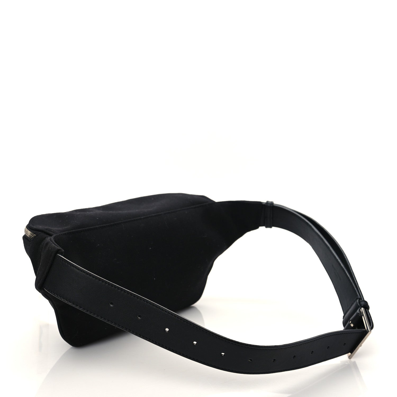 Saint Laurent Canvas Monogram Belt Bag Black 3 of 9
