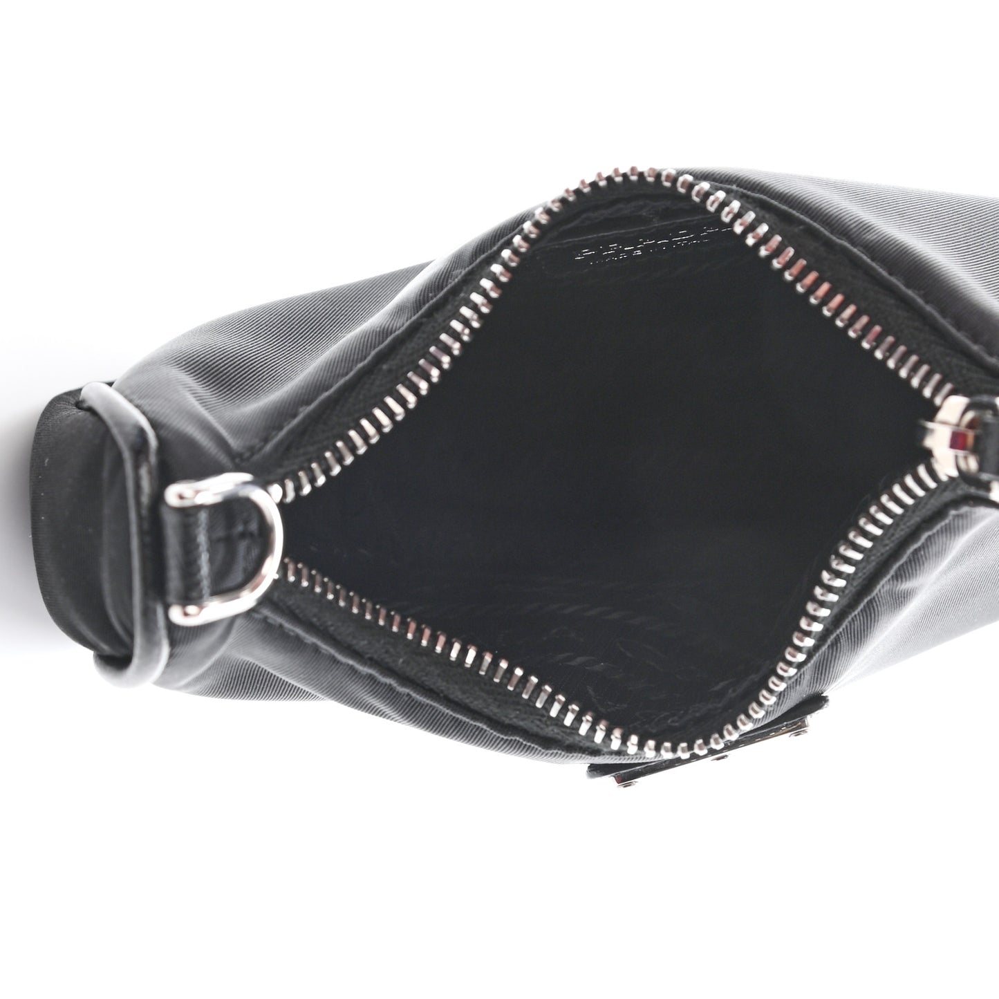 Tessuto Nylon Mini Re-Edition 2000 Shoulder Bag Black
