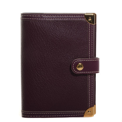 Louis Vuitton Suhali Small Ring Agenda Prune 1 of 8