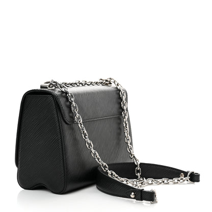 Louis Vuitton Epi Twist Shoulder Bag MM Black 4 of 11