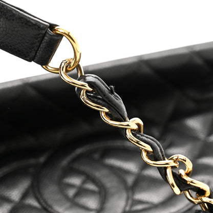 Chanel Caviar Quilted Grand Shopping Tote GST Black 15 of 18