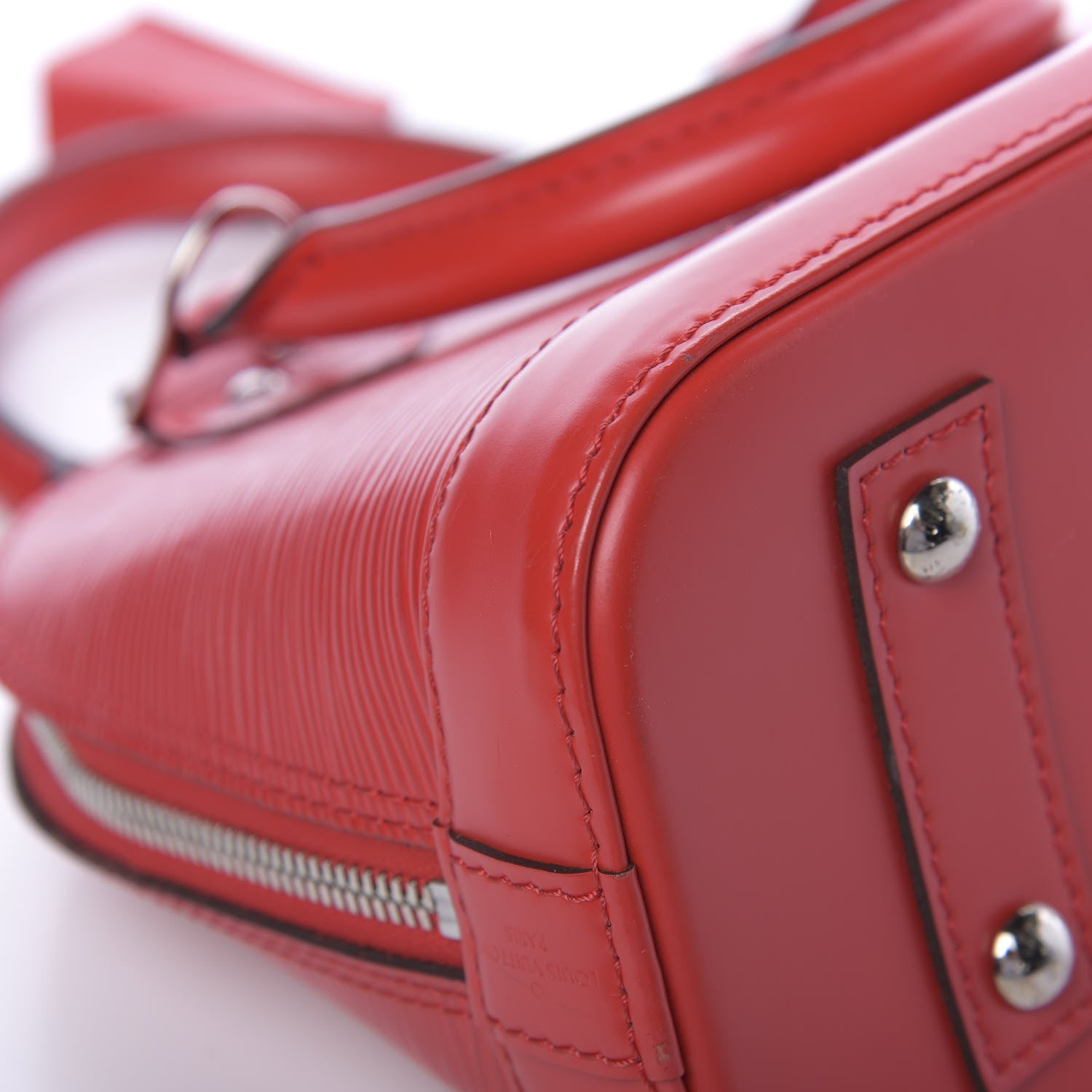 Louis Vuitton Epi Alma Nano Carmine 10 of 14