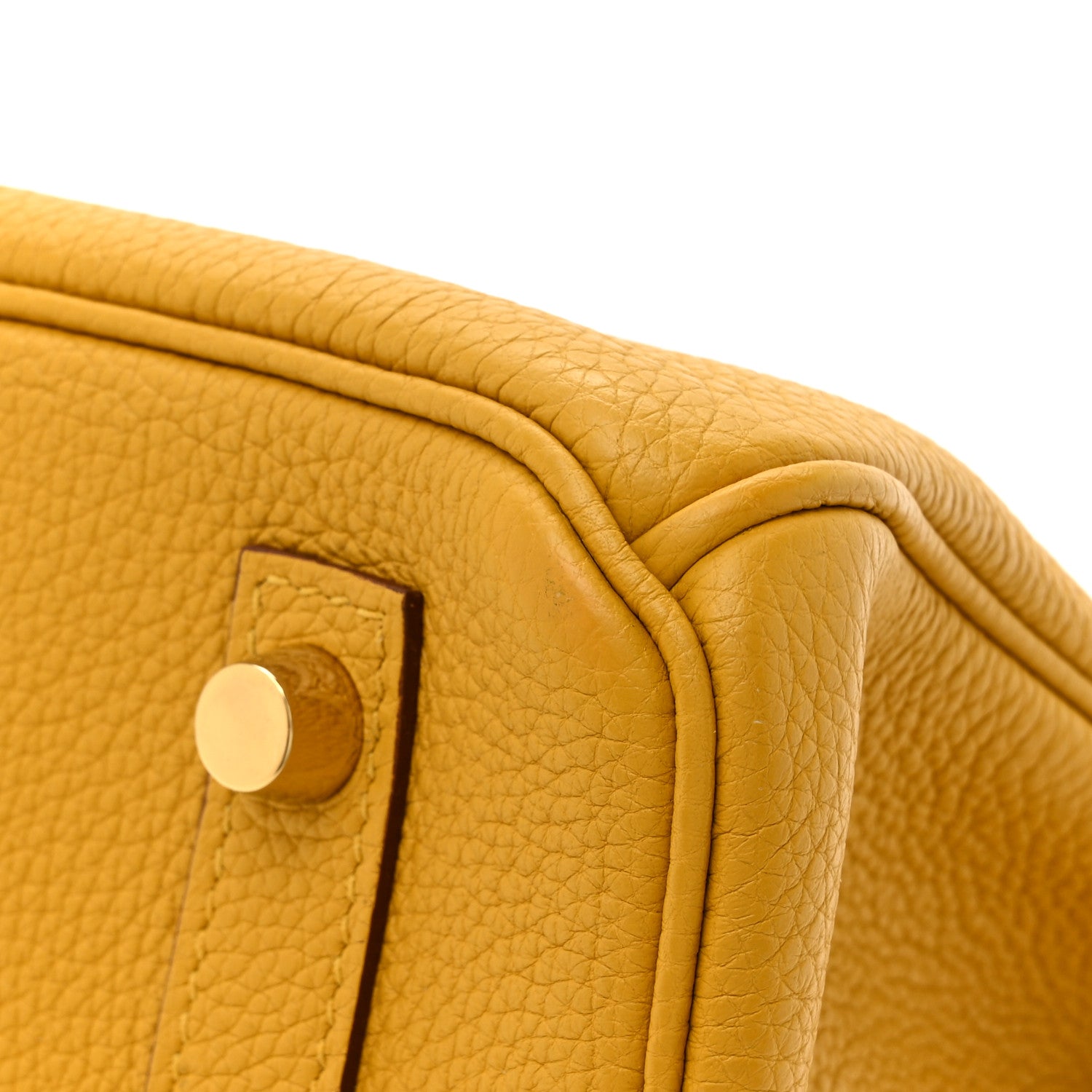Hermes Togo BIRKIN 30 Jaune Ambre 11 of 11