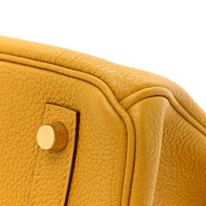 Hermes Togo BIRKIN 30 Jaune Ambre 11 of 11