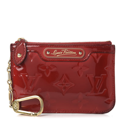 Louis Vuitton Vernis Key Pouch Pomme D'Amour 1 of 7
