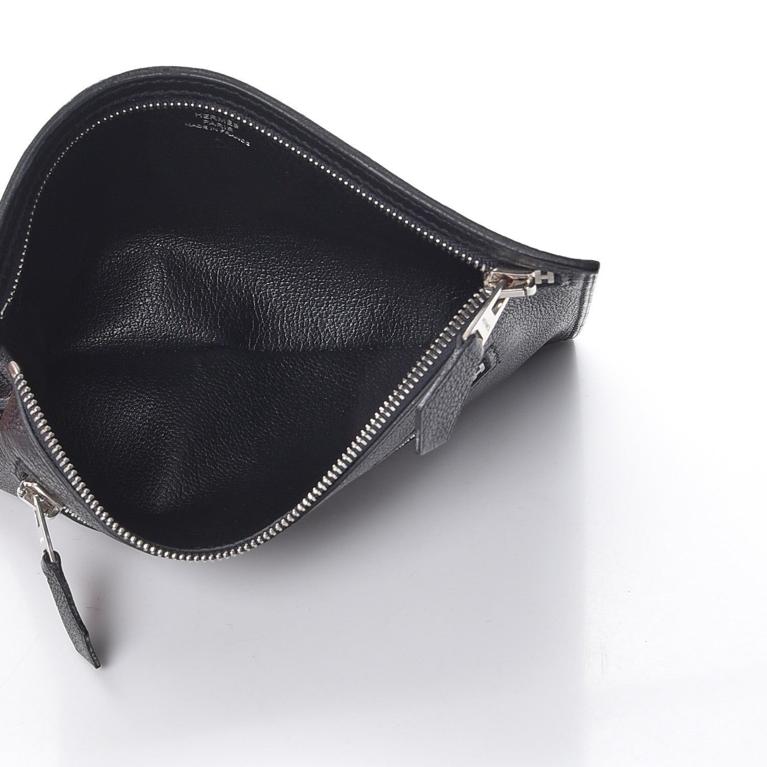 Hermes Veau Rodeo Zippered Pouch Black 5 of 7