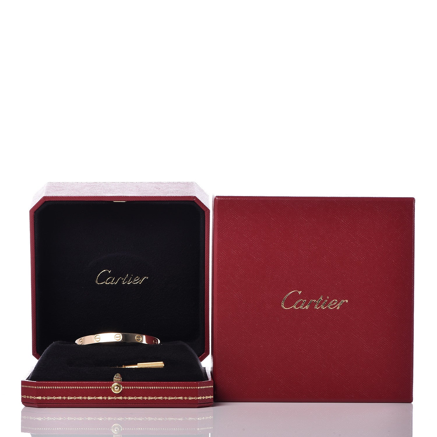 Cartier 18K Yellow Gold LOVE Bracelet 16 8 of 8