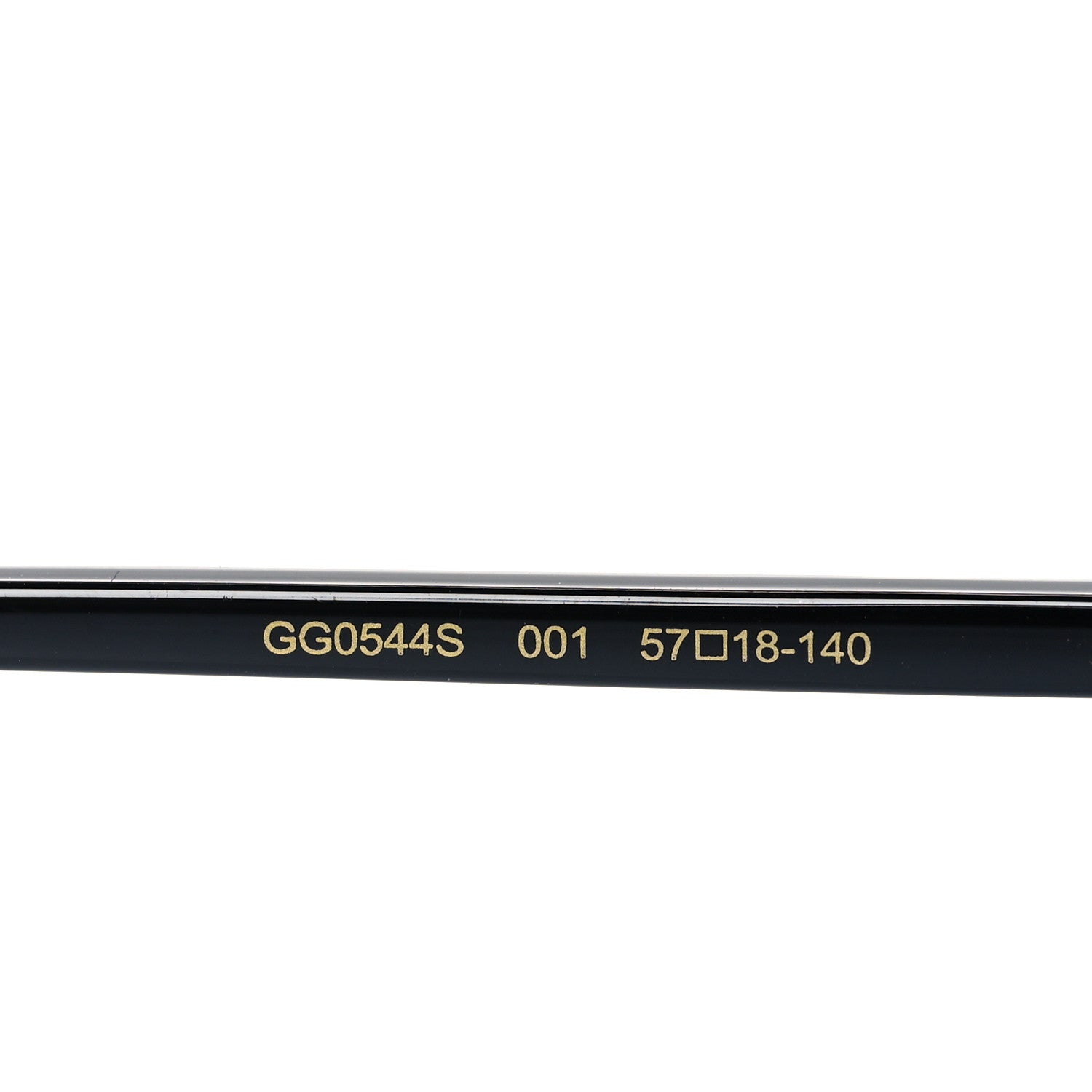 Gucci Oversized Square GG0544S Sunglasses Black 6 of 7