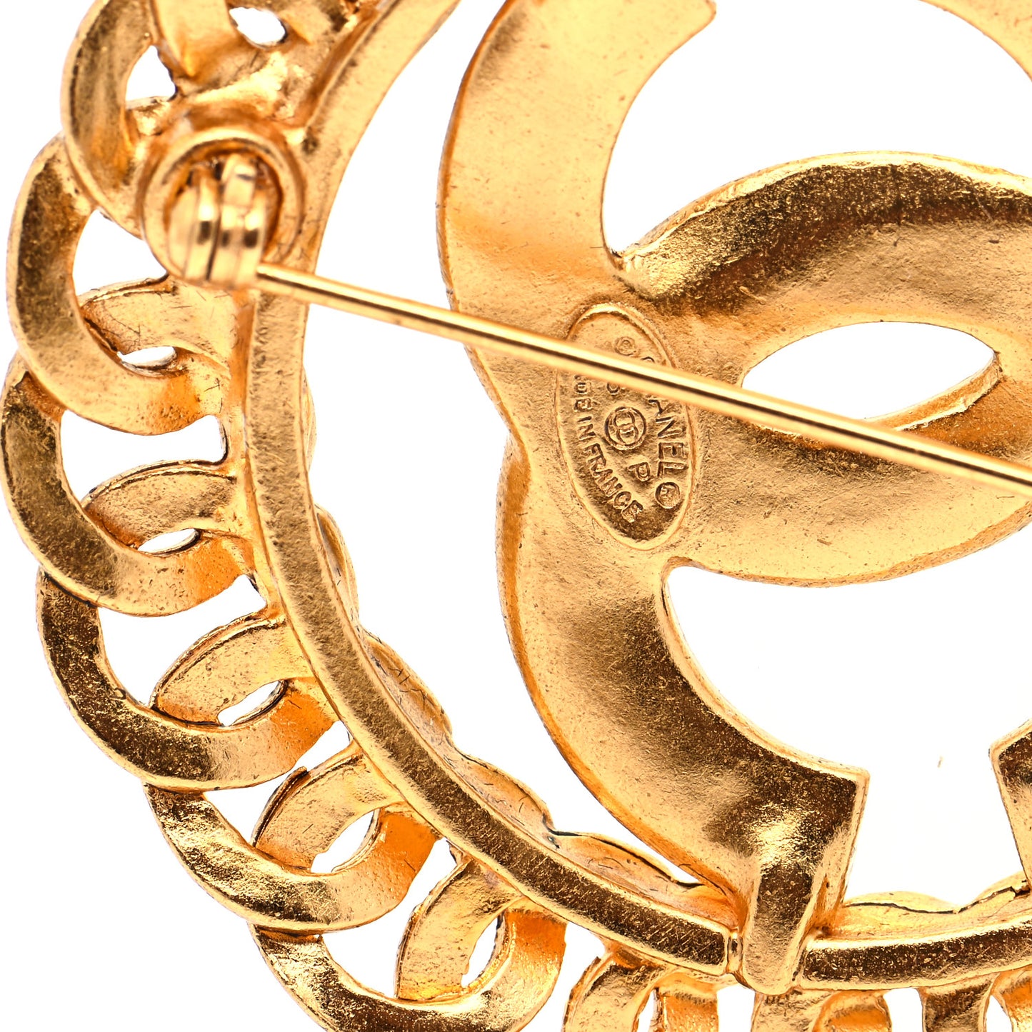 CC Brooch Gold