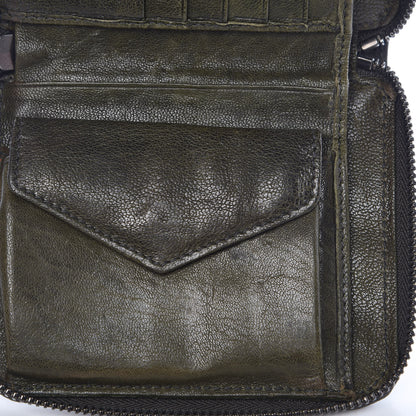 Proenza Schouler Lambskin Small PS1 Zip Wallet Military 8 of 12
