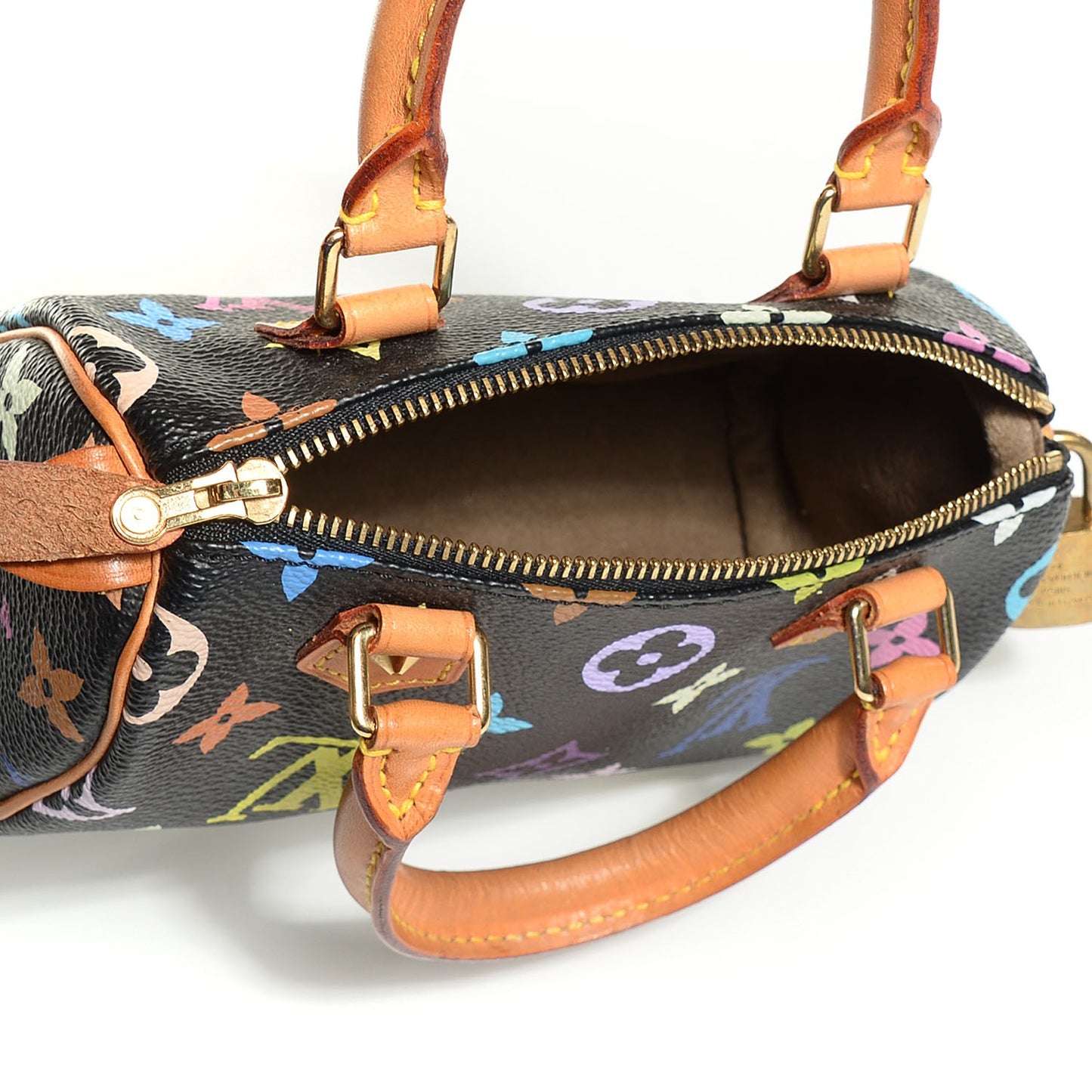 Monogram Multicolor Mini Sac HL Speedy Black