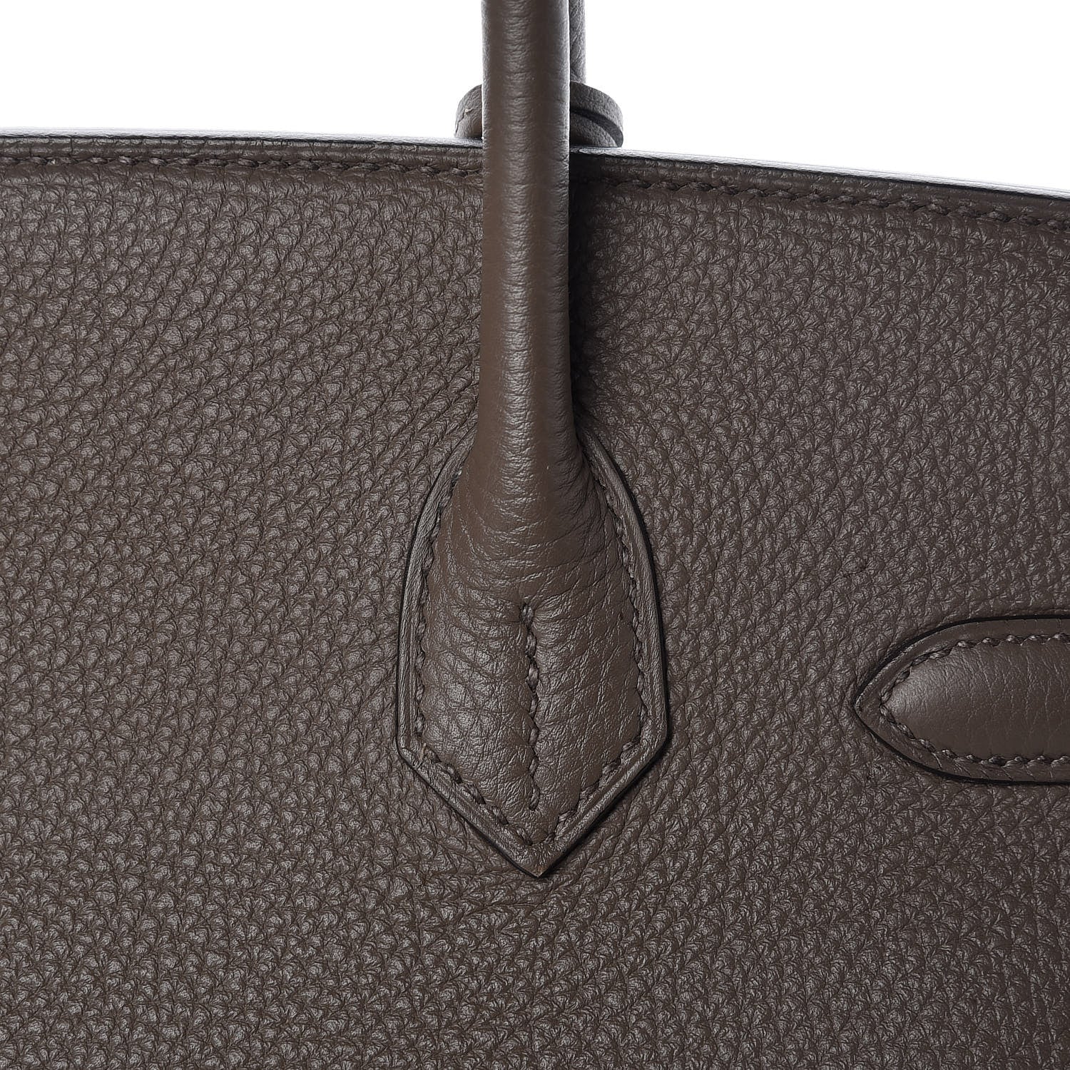 Hermes Togo Birkin 30 Etain 9 of 43