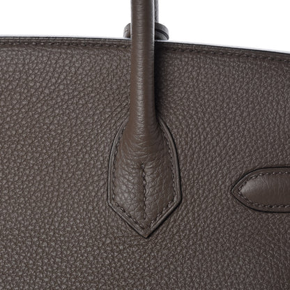Hermes Togo Birkin 30 Etain 9 of 43