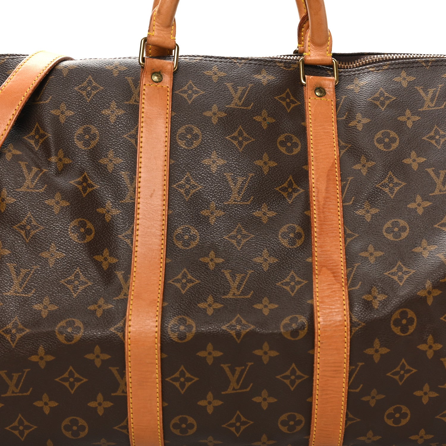 Louis Vuitton Monogram Keepall Bandouliere 55 7 of 15