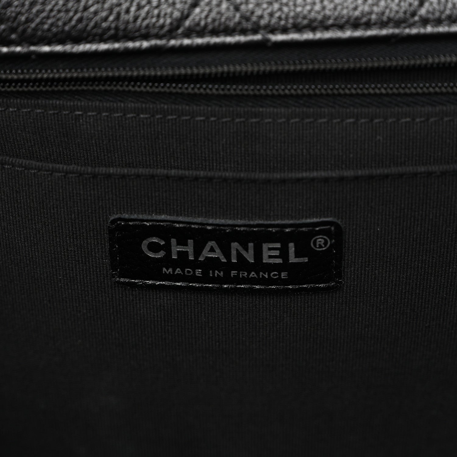 Chanel Grained Calfskin Quilted XXL Travel Flap Bag Black 6 of 10