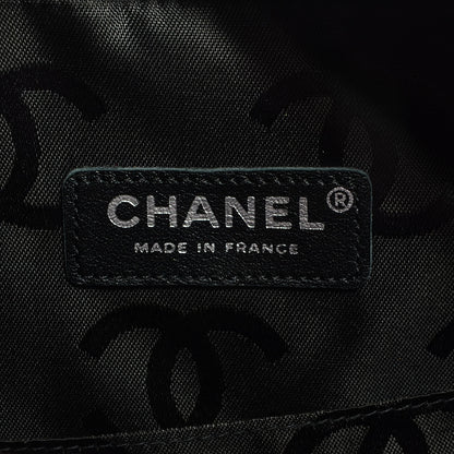Chanel Calfskin Quilted Large Cambon Multipocket Reporter Pink Black 6 of 7