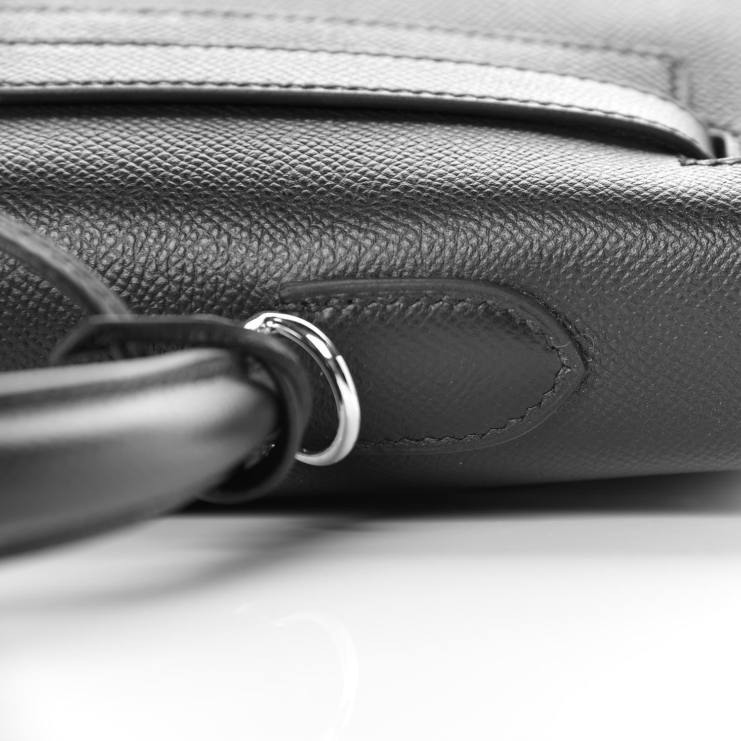 Hermes Epsom Kelly Sellier 35 Black 30 of 37