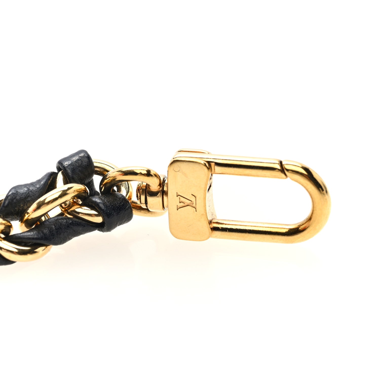 Louis Vuitton Calfskin Multi Pochette Chain Shoulder Strap Black Gold 3 of 3