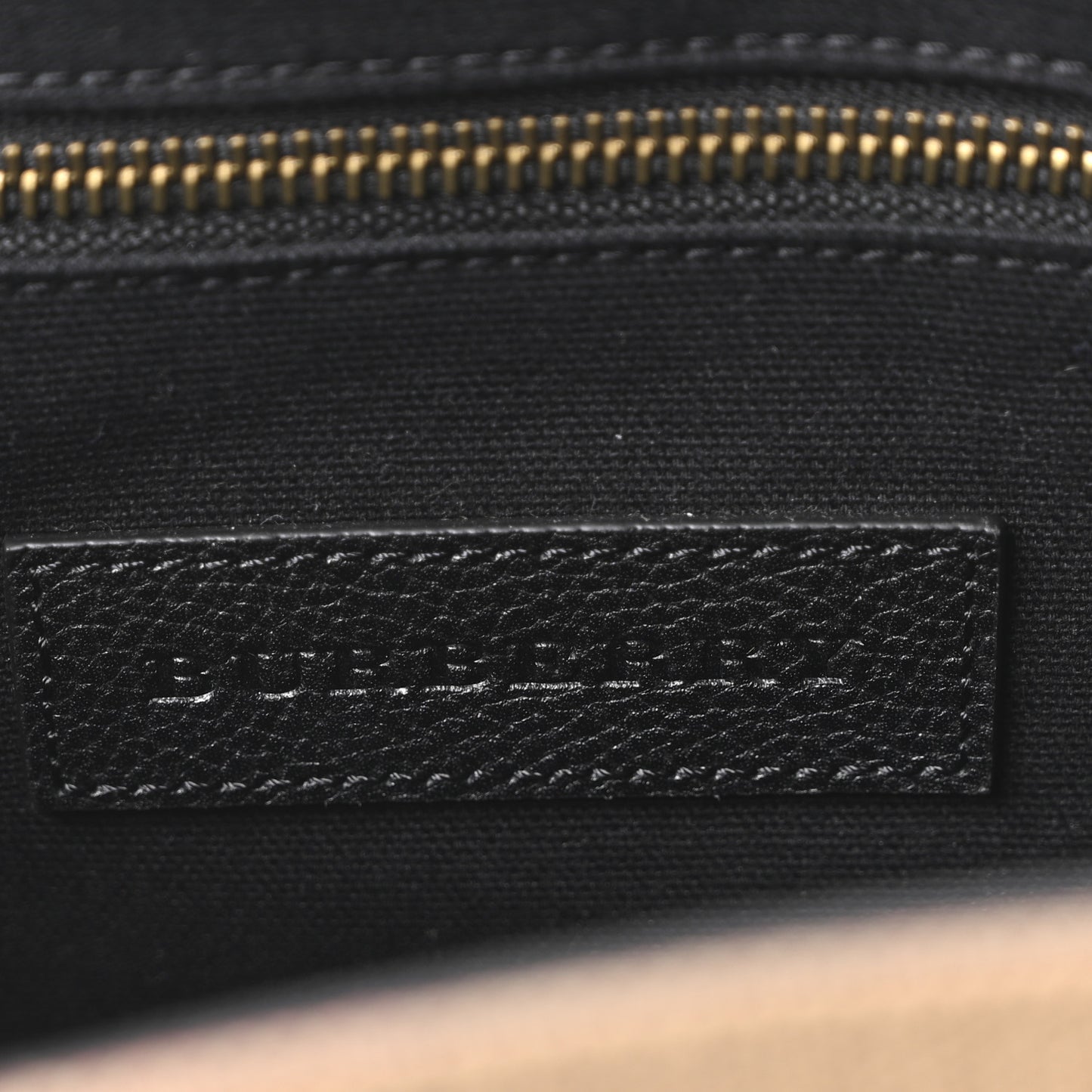 Canvas Mega Check Small Baildon Messenger Bag Black