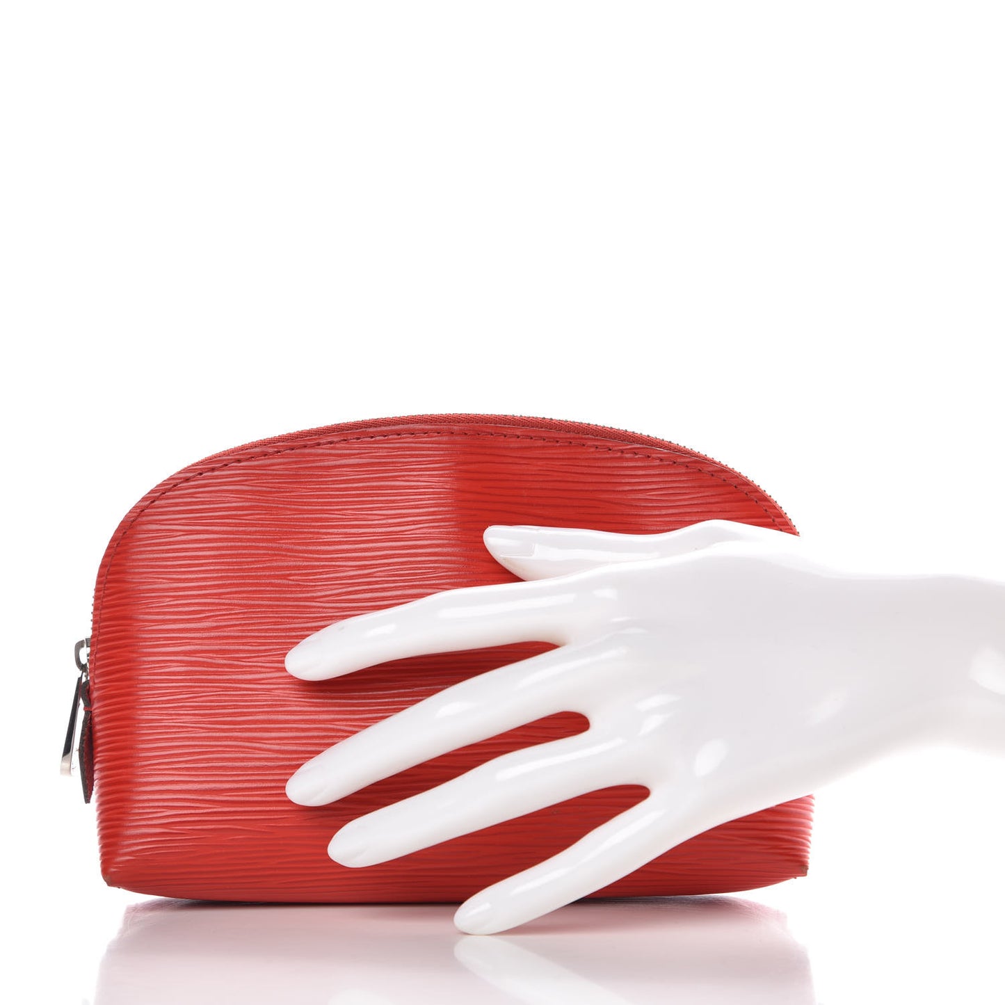 Epi Cosmetic Pouch Coquelicot