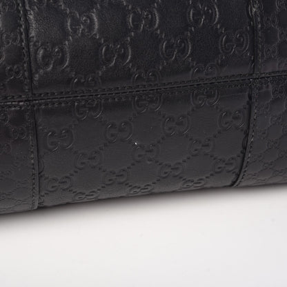 Gucci Guccissima Medium Bree Shoulder Bag Black 18 of 26