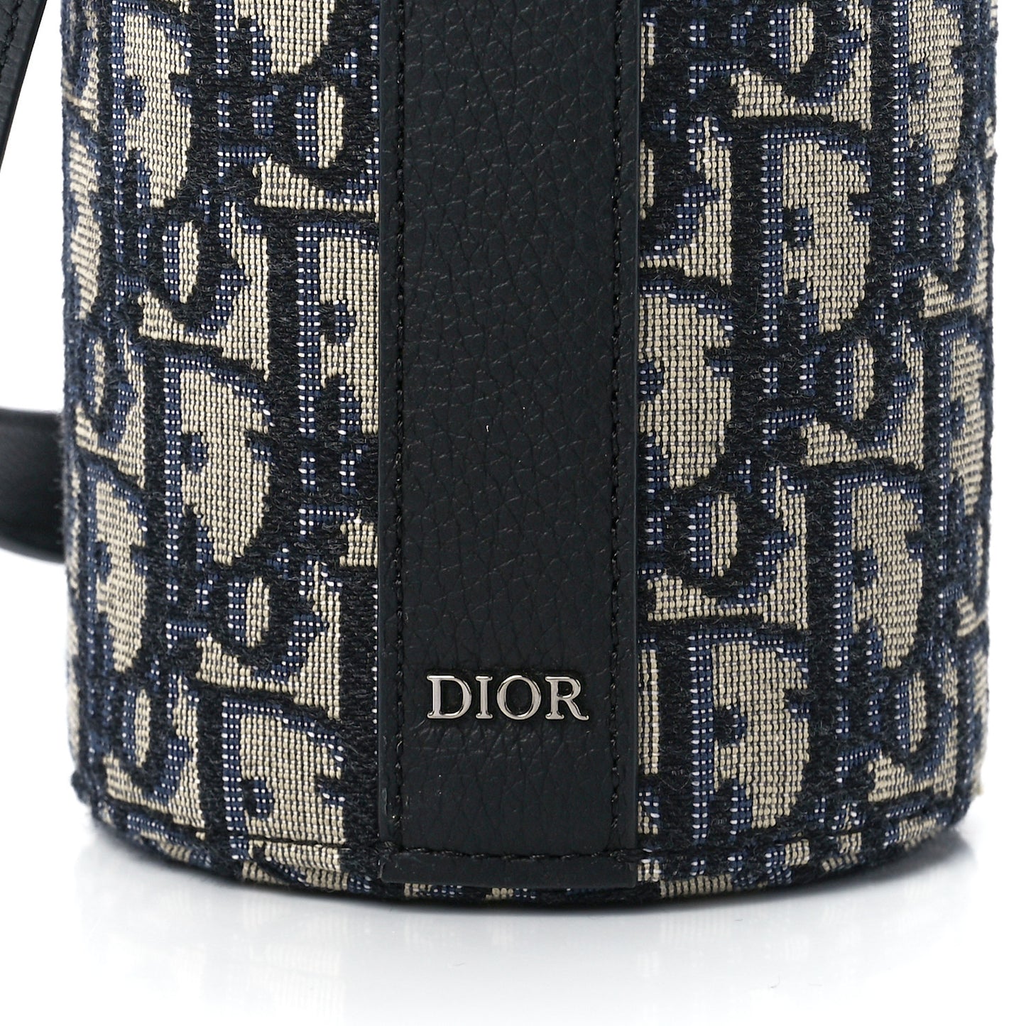 Oblique Vertical Roller Messenger Bag Blue