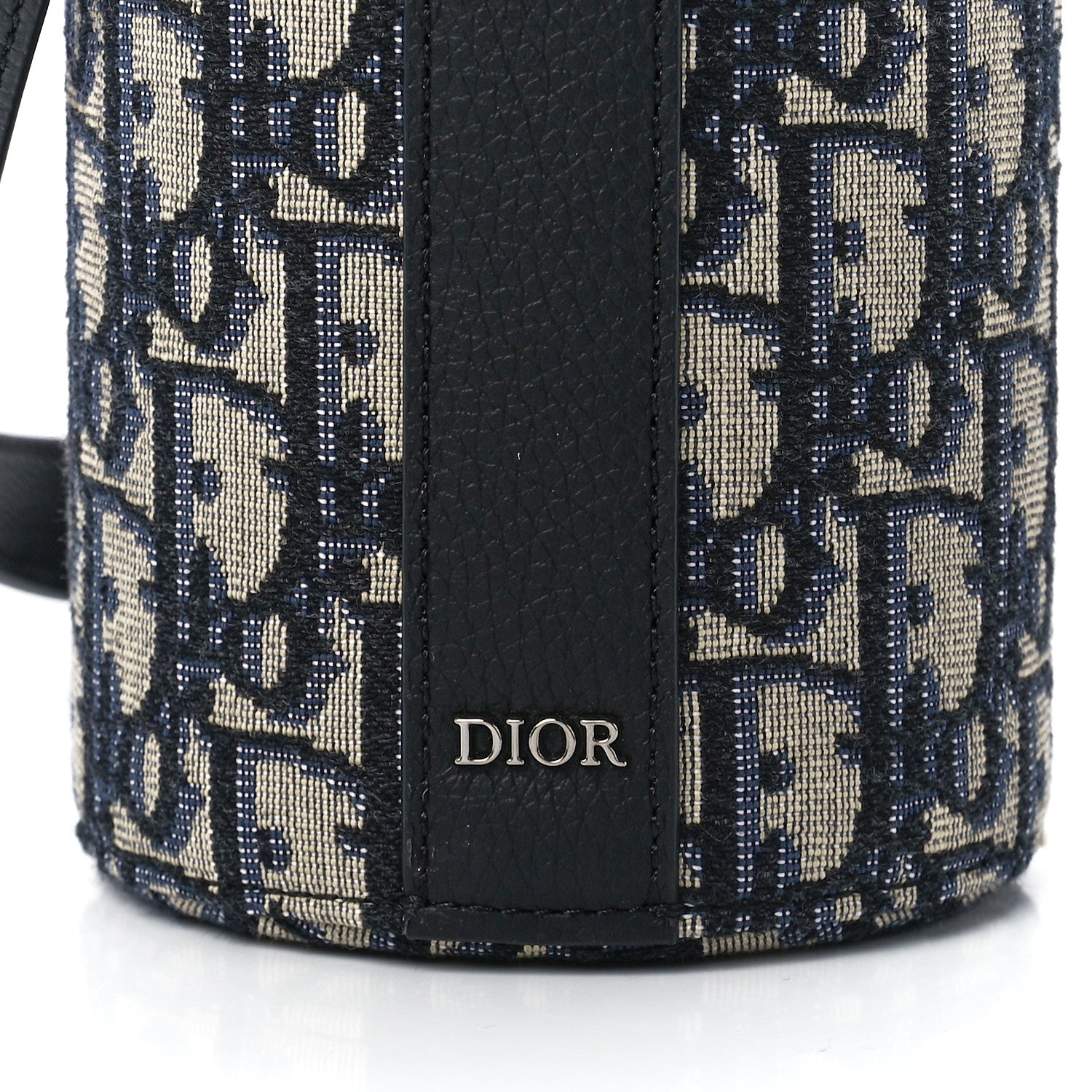 Christian Dior Oblique Vertical Roller Messenger Bag Blue 6 of 10