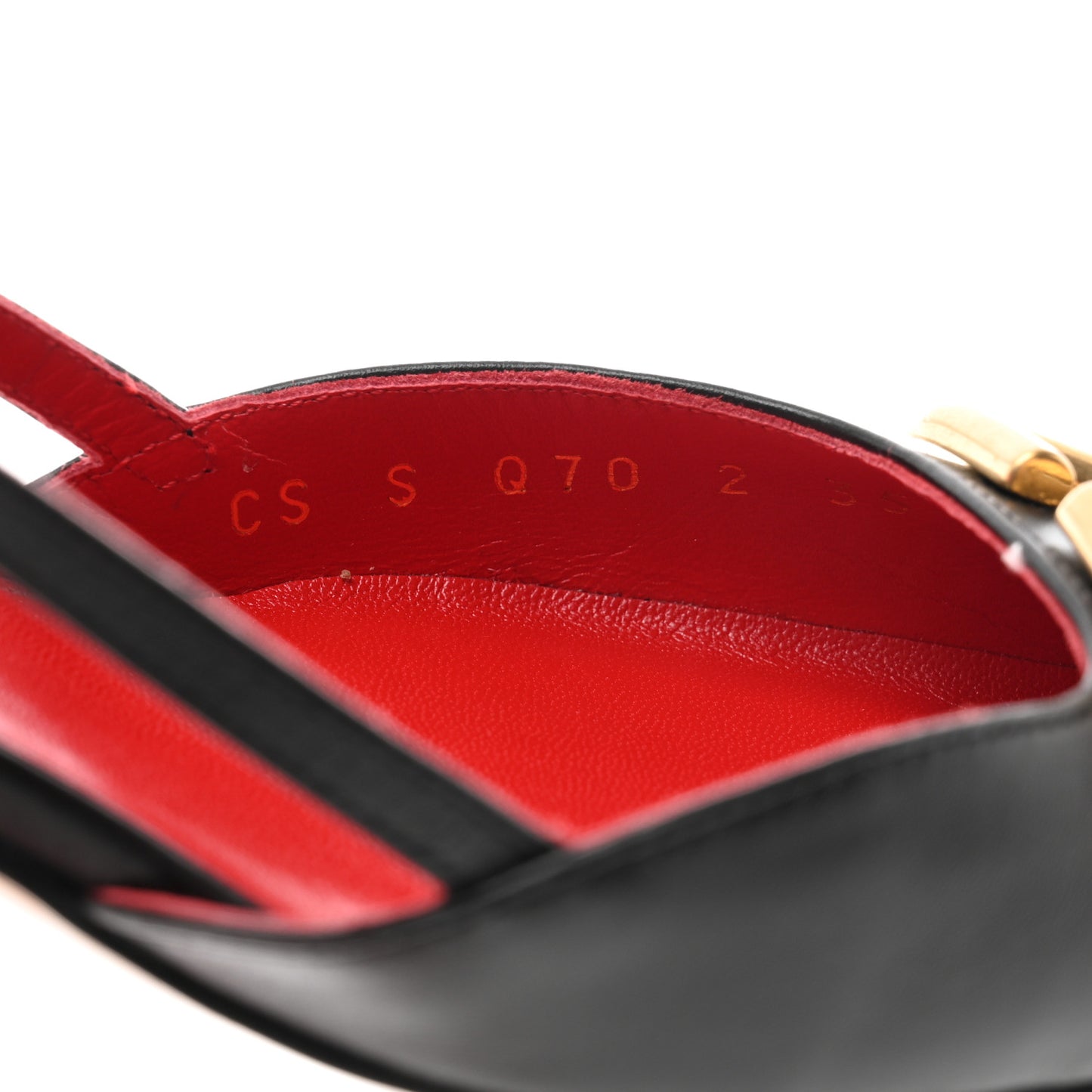 Calfskin Vlogo Slingback 40mm Pumps 35 Black