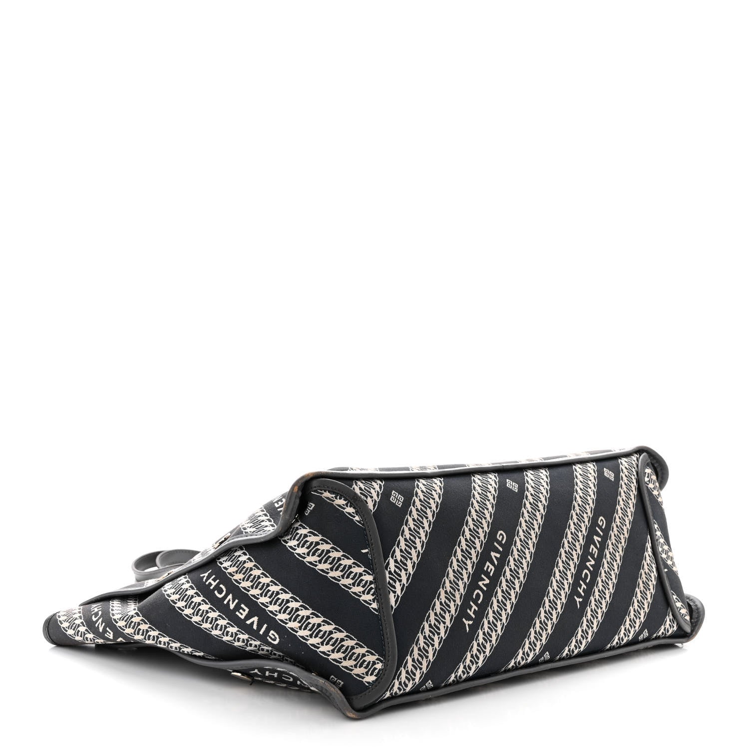 Givenchy Canvas Jacquard Medium Bond Tote Oil Blue 5 of 18