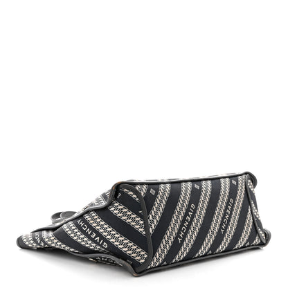 Givenchy Canvas Jacquard Medium Bond Tote Oil Blue 5 of 18