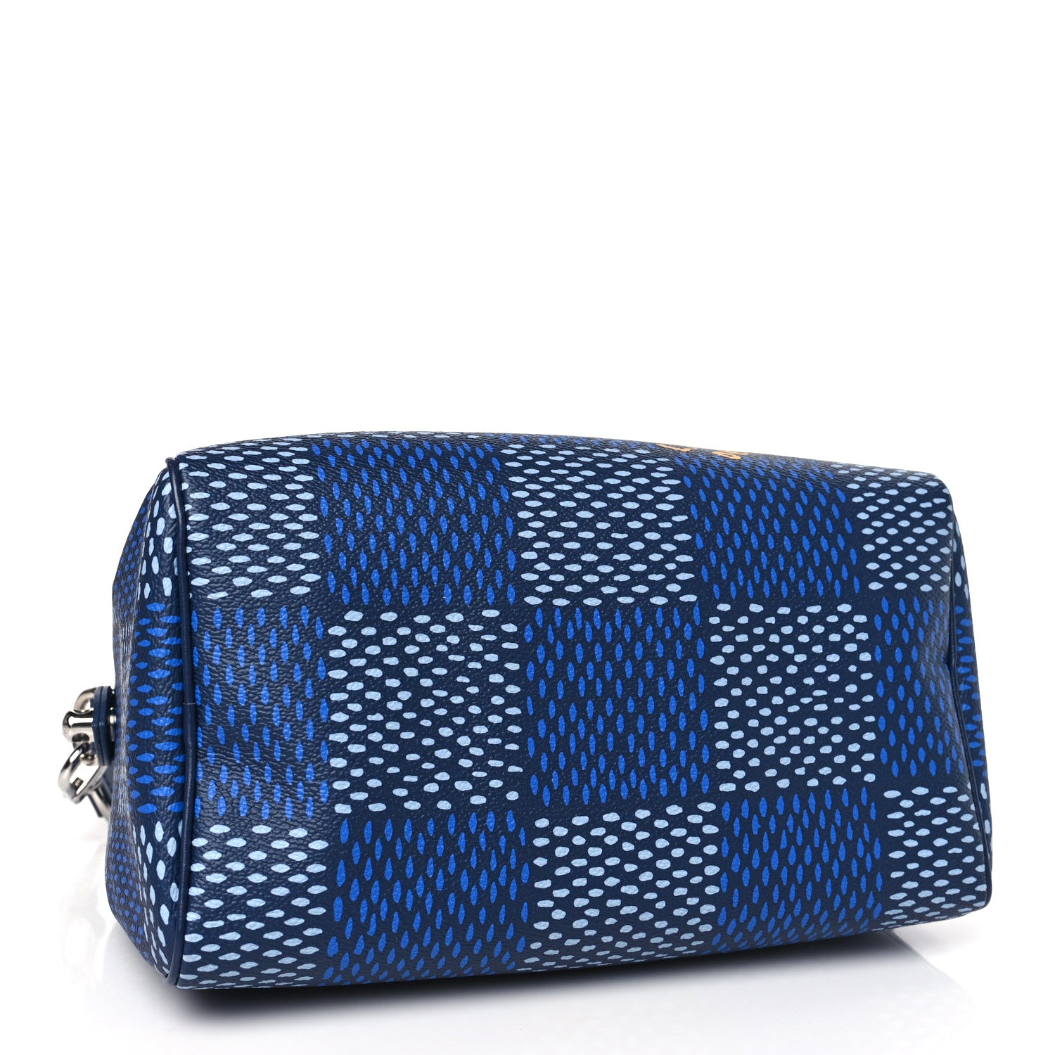 Louis Vuitton Damier Heritage Speedy Bandouliere 25 Blue 4 of 8