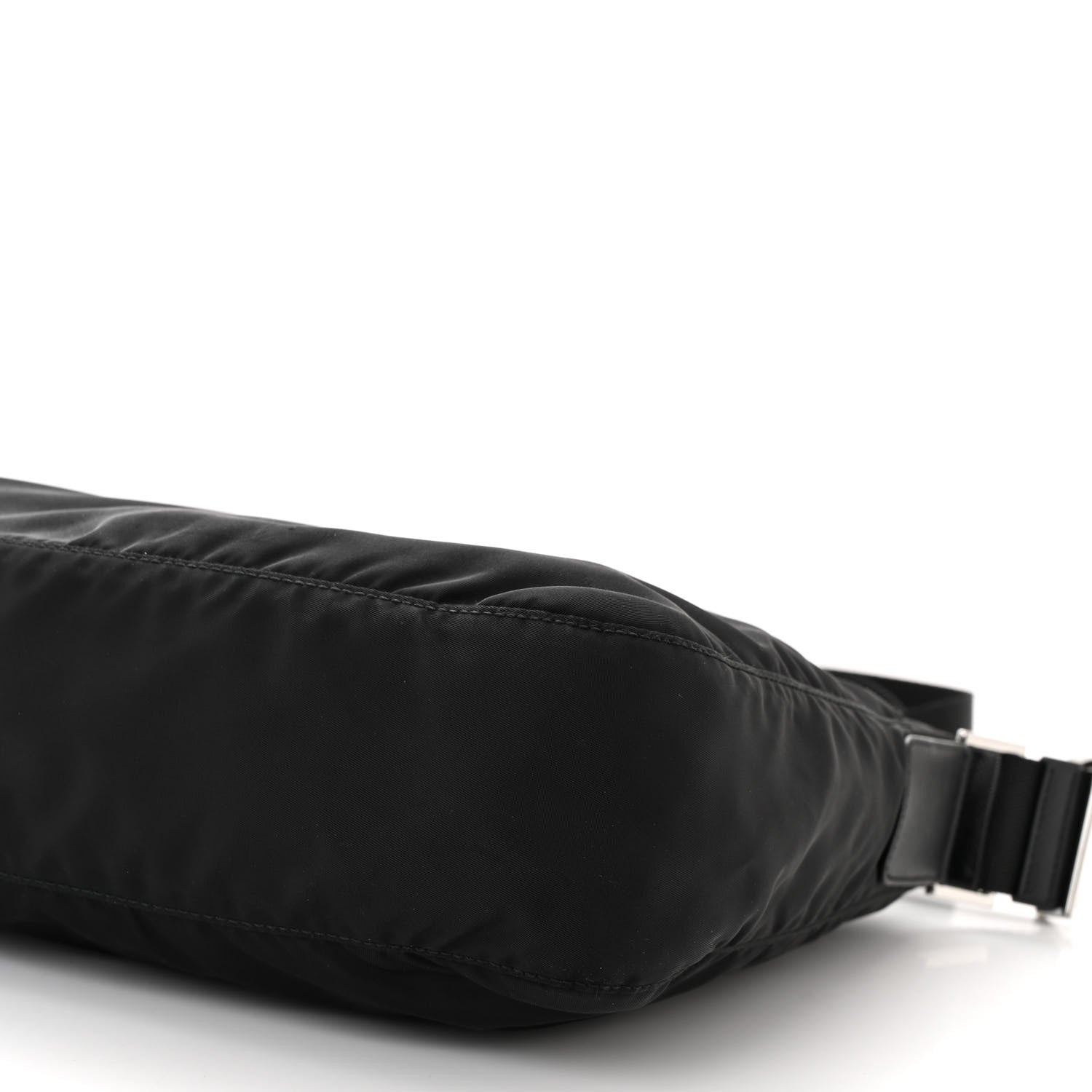 Prada Tessuto Nylon Messenger Bag Black 10 of 10